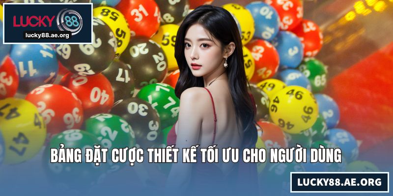 Bảng đặt cược thiết kế tối ưu cho người dùng