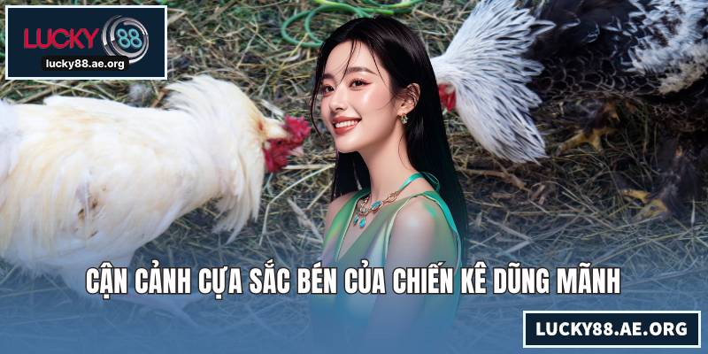 Cận cảnh cựa sắc bén của chiến kê dũng mãnh