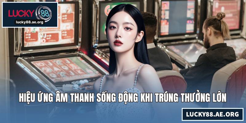 Hiệu ứng âm thanh sống động khi trúng thưởng lớn